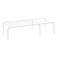 comet Home 長度可調節碗盤收納架, 1個, 白色