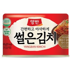 양반 김치 캔, 160g, 1개