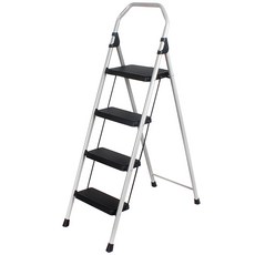가정용 접이식 미니 작업 4단 사다리, 1개