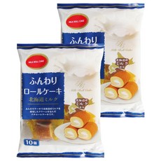 야마우치 밀크 롤케이크 10p, 2개, 140g