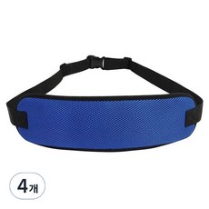 Dr.Felice J 輪椅束帶 安全帶, 4個, 藍色