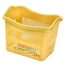 GIMI 吉米 特大流行籃 PP材質, 43 x 28.5 x 35.5cm, 顏色隨機, 1個