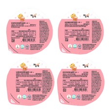 짱죽 실온 이유식 중기 죽 1 7~8개월부터 4종 B세트, 단호박오트밀, 치킨애호박, 누룽지버섯, 한우두부, 1세트, 160g