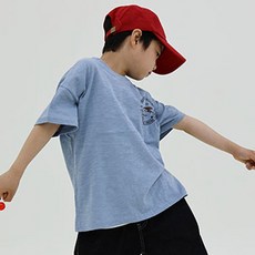 sonyun market 兒童獵豹竹節棉短袖T恤