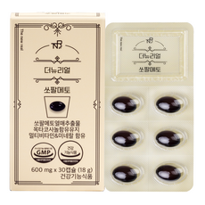 더뉴리얼 쏘팔메토 18g, 1박스, 30정