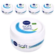 NIVEA 妮維雅 輕柔潤膚霜, 200ml, 5罐