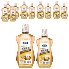 Shallop 刷樂 專業護理漱口水 蜂膠護齦 750ml + 500ml, 1250ml, 6組