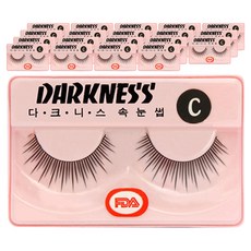 Darkness 假睫毛, C, 20個