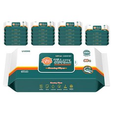 LIVENS 濕拖清潔布 30片, 20個