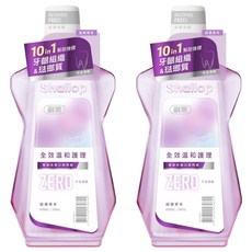 Shallop 刷樂 全效溫和護理漱口水 經典草本, 500ml, 2瓶