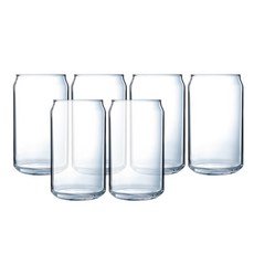 루미낙 캔비어 텀블러 맥주잔 475ml, 6개