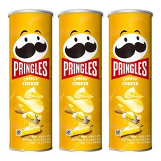 프링글스 치즈맛, 110g, 3개
