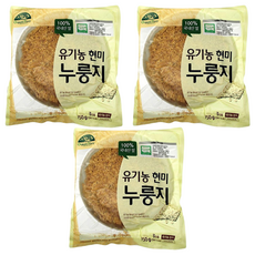 Organic Story herb 糙米鍋巴餅, 150g, 3包