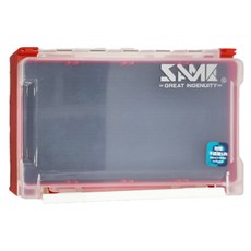 SAME 莎美 武士 雙面工具盒 A04-紅 附贈不鏽鋼S鉤, 1個