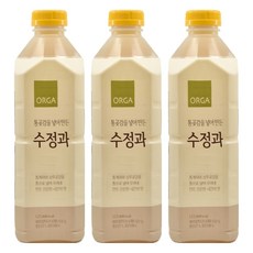 올가홀푸드 통곶감을 넣어 만든 수정과, 3개, 1.2L