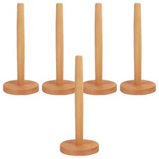 日式櫸木 方底紙巾架/捲紙架, 5個