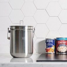 JVR Signature不鏽鋼廚餘桶 3L, 單一顏色