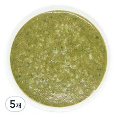 짱죽 실온이유식 8개월부터 중기 죽1, 시금치버섯죽, 160g, 5개