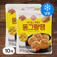 오뚜기 부드럽고 촉촉한 동그랑땡 (냉동), 350g, 10개