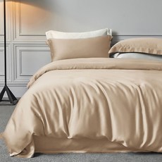 J-bedtime 床寢時光 高質感素色天絲床包枕套組 s7708l-h
