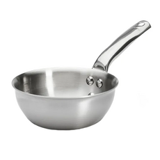 de Buyer 畢耶 Alchimy系列 3層專業不鏽鋼萬用鍋, 1個, 16cm, 銀色