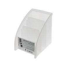 yamada 203 三層置物盒-白色, 桌面收納盒, 遙控器收納, 文具收納, 客廳收納, 1入, 130 x 89 x 116 mm