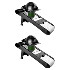 四合一多功能攪拌削刨刀組, 黑色, 2組