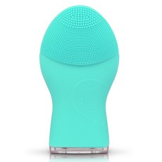 OMT 攜帶式可充電矽膠震動洗臉機, OMS-703, 藍色