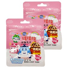 FAIR BABY 法兒貝 咩咩哞 兒童乳片, 30g, 無添加人工色素、防腐劑, 2包