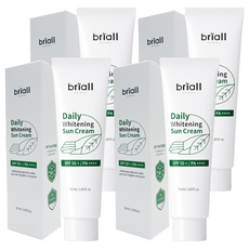 Briall HOMME 男士日常亮白防曬乳 SPF 50+ PA++++, 50ml, 4個