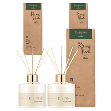 살림백서 라이스 앤 허브 디퓨저, 포레스트가든, 200ml, 6개