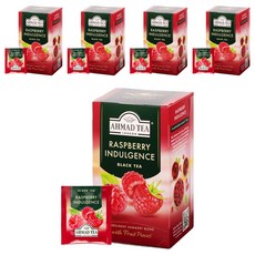 AHMAD TEA 覆盆莓紅茶包, 2g, 20入, 5盒