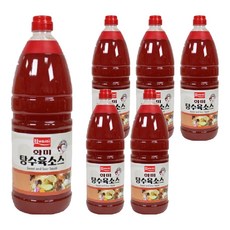 화미제당 탕수육 소스, 2kg, 6개