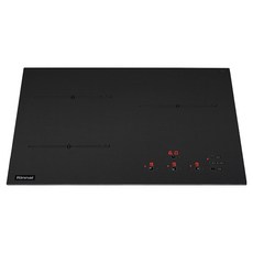 린나이 빌트인 인덕션 고화력 유로케라 글라스 전기레인지 3구 타공 560 x 430 / 480 겸용, 본체+낮은케이스(ES-L6002T)