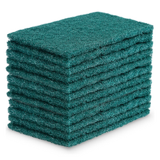 Buwork 多用途綠色菜瓜布, 12個, 1入