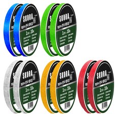 高亮度反光膠帶, 10個, 混色