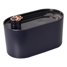 Truly House 寵物智慧飲水機 燈光pro款 三重過濾, 黑色, 3000ml, 1個