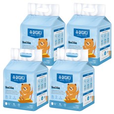 SUPER DADDY Real Thin褲型尿布男女通用, 特大號 (XL), 176張