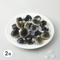 국산 모시조개, 500g, 2팩