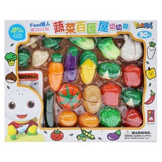 風車圖書 Food超人 趣味家家酒 Set 蔬菜百匯切切樂, 附Food超人手冊, 1組
