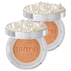 틴톤 진주 올인원 핏 원형 쿠션 파운데이션, 2개