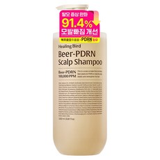 힐링버드 비어피디알엔 탈모 샴푸, 1L, 1개