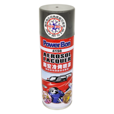 PowerBon 錫宏興業 錫宏冷烤噴漆 4198, 淺灰色, 1瓶