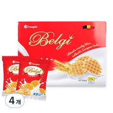 TrangAn 比利時雞蛋奶油鬆餅餅乾, 278g, 4盒