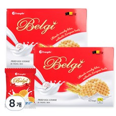 TrangAn 比利時雞蛋奶油鬆餅餅乾, 278g, 8盒