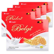 TrangAn 比利時雞蛋奶油鬆餅餅乾, 278g, 5盒