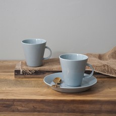 BOWLBOWL Urban Daily 馬克杯 300ml, 法式灰, 2個