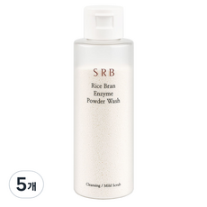 SRB SRB米水米糠酵素洗面乳洗面粉, 70g, 5個