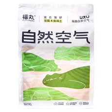 福丸貓砂想淨淨 膨潤土混合貓砂 2.5kg, 1包, 白茶味