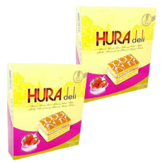 Bibica HURA 海綿蛋糕, 168g, 2盒